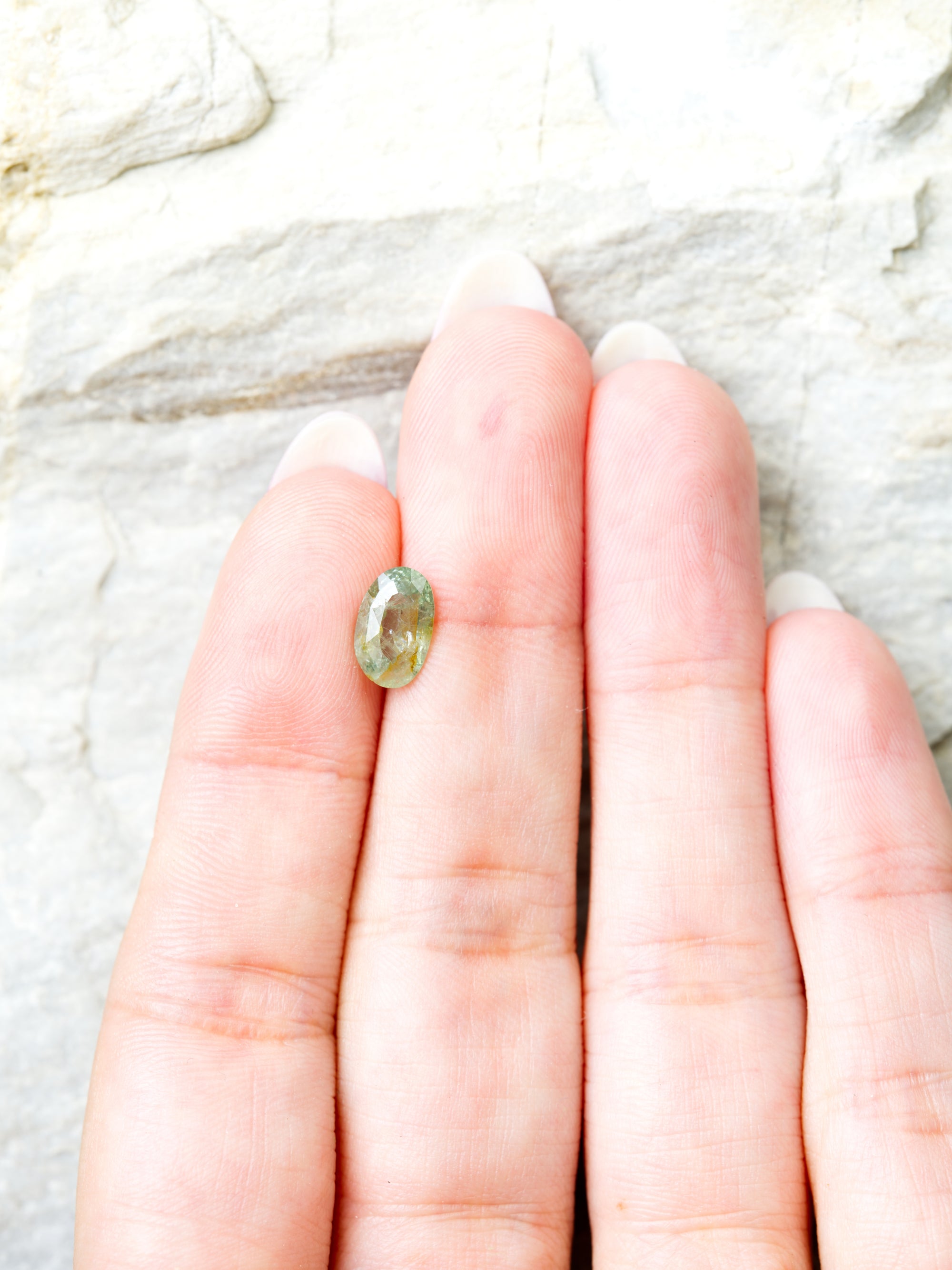 Verdant Fracture - 1.880ct